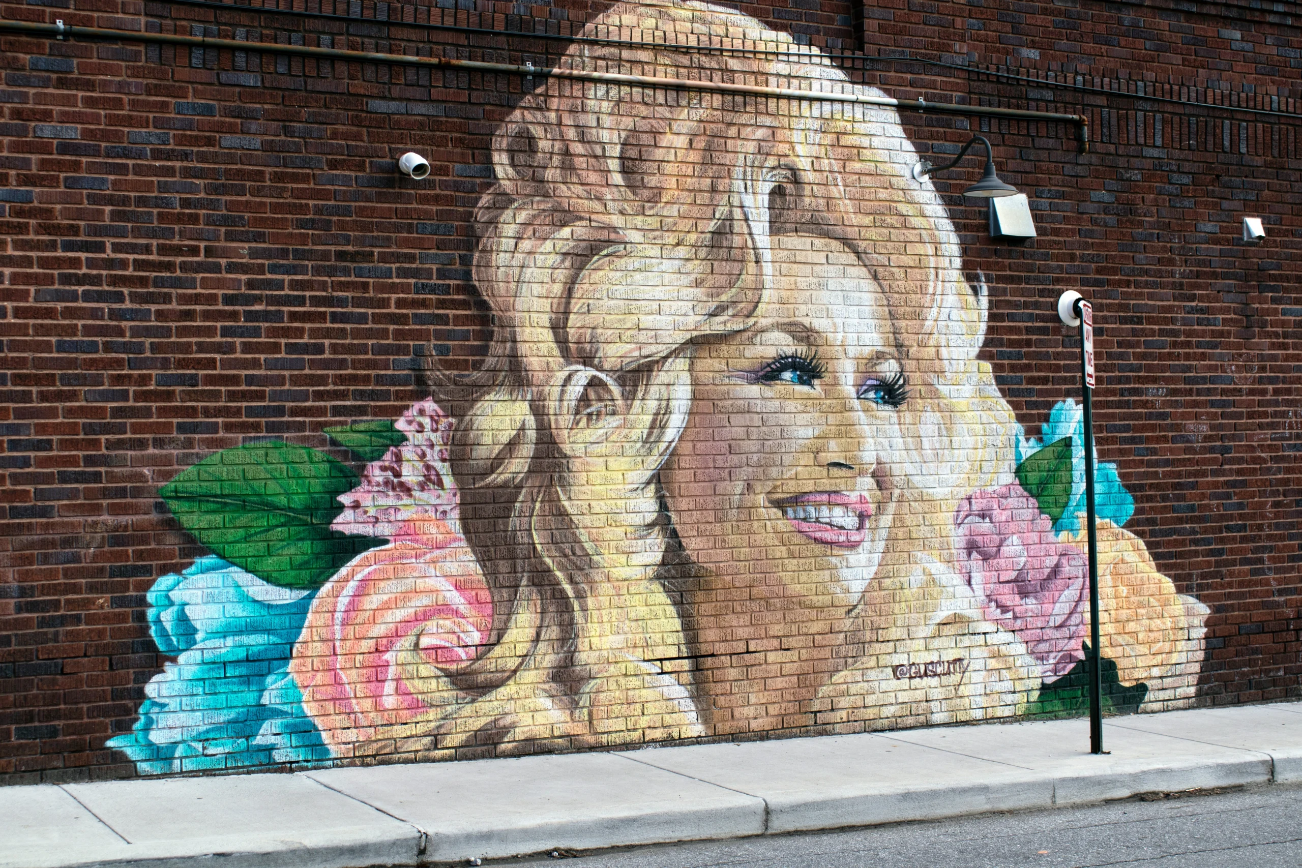 Mural Dolly Parton